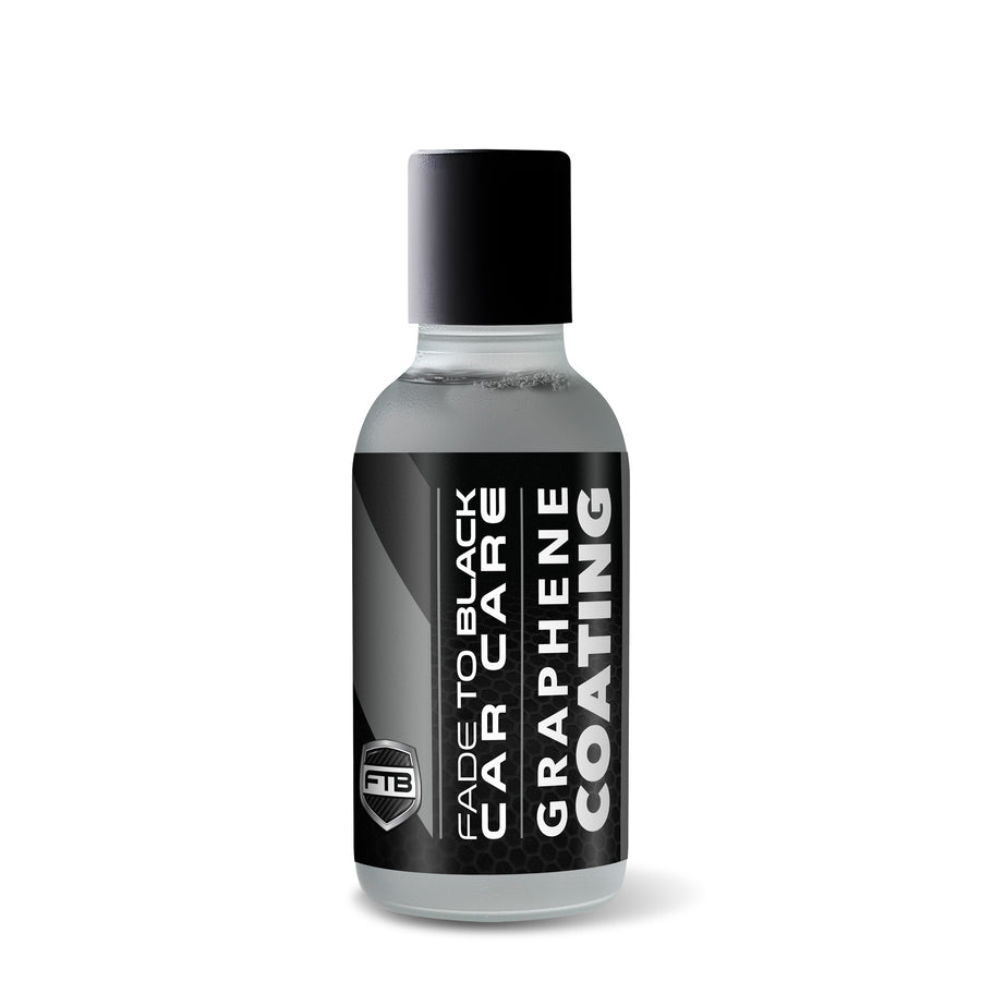 Fade To Black Car Care Graphene Ceramic Coating 2oz Glass Bottle