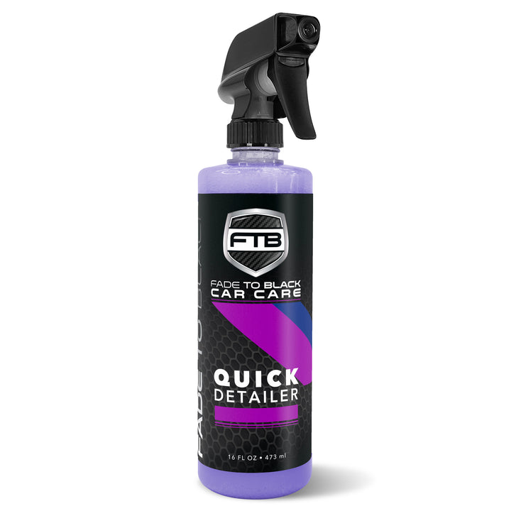 Fade To Black Car Care Quick Detailer 16oz Spray Bottle