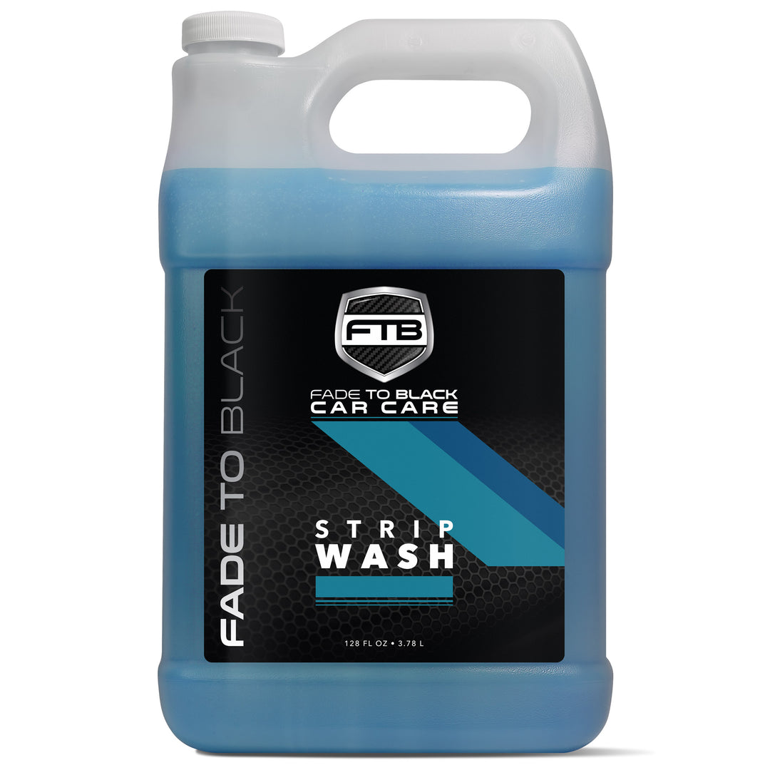 Fade To Black Car Care Strip Wash Paint Decontaminant Gallon