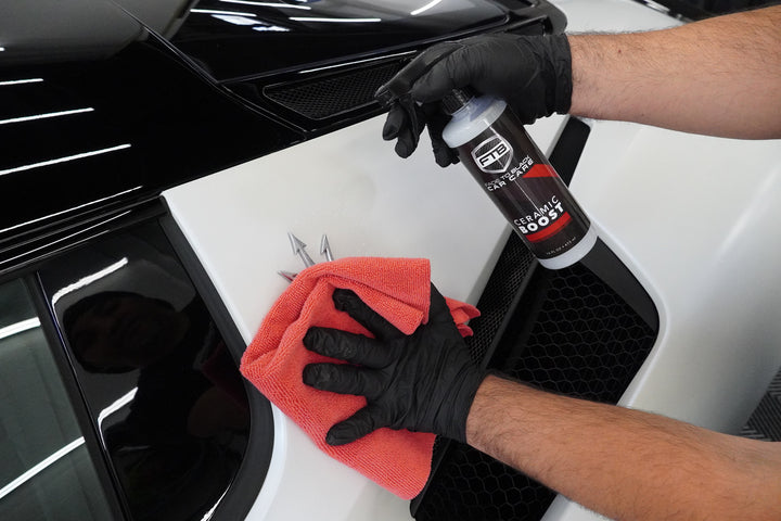 FTB Car Care Ceramic Boost Spray in Use