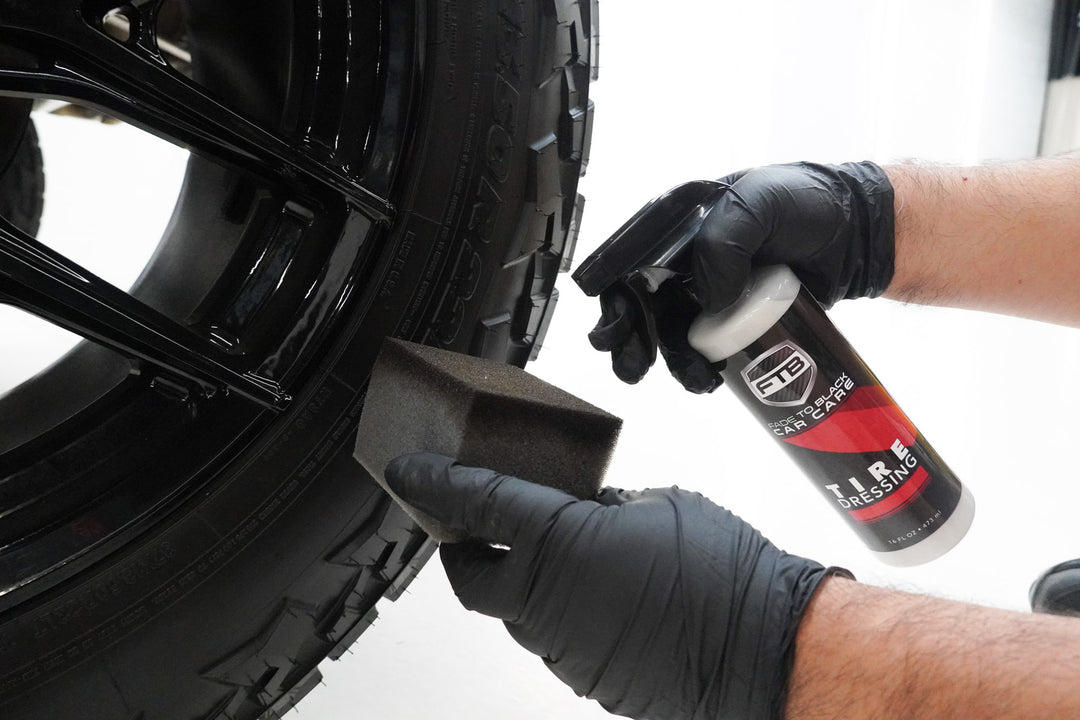 Fade to Black Car Care Tire Dressing for Deep Black Look fadetoblackcarcare.com Fade to Black Car Care Tire Dressing for Deep Black Look fadetoblackcarcare.com
