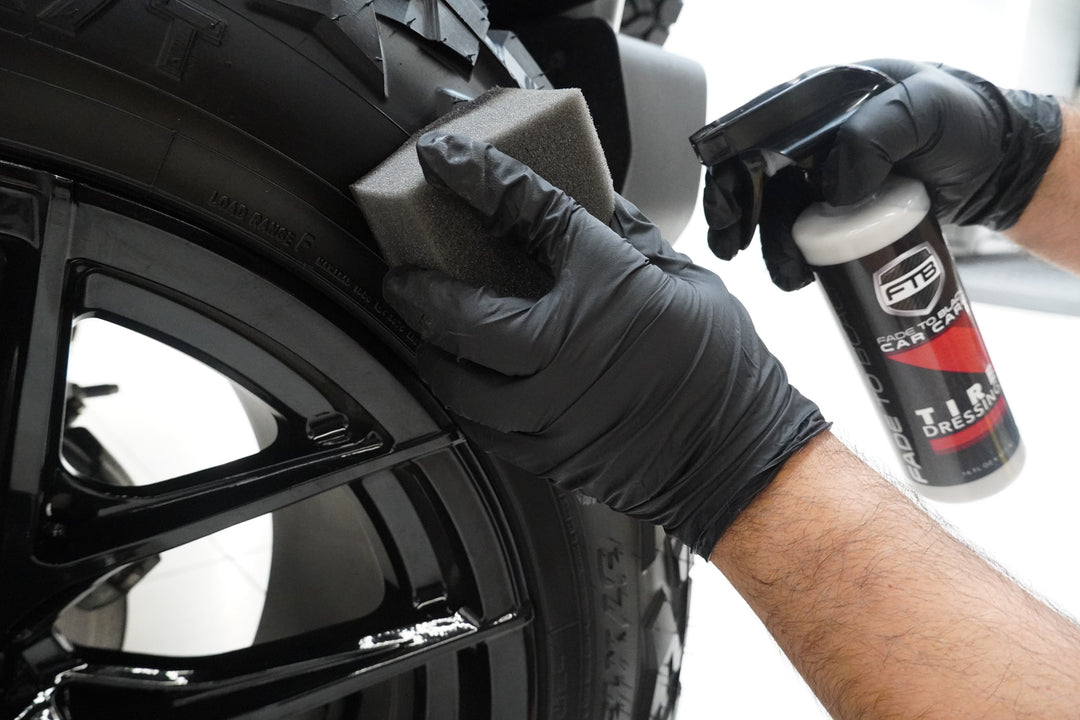Fade to Black Car Care Tire Dressing for Deep Black Look fadetoblackcarcare.com Fade to Black Car Care Tire Dressing for Deep Black Look fadetoblackcarcare.com