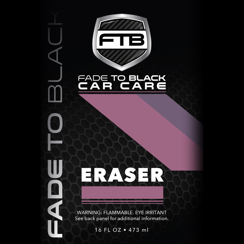 FTB Car Care Contaminant Eraser Label Front