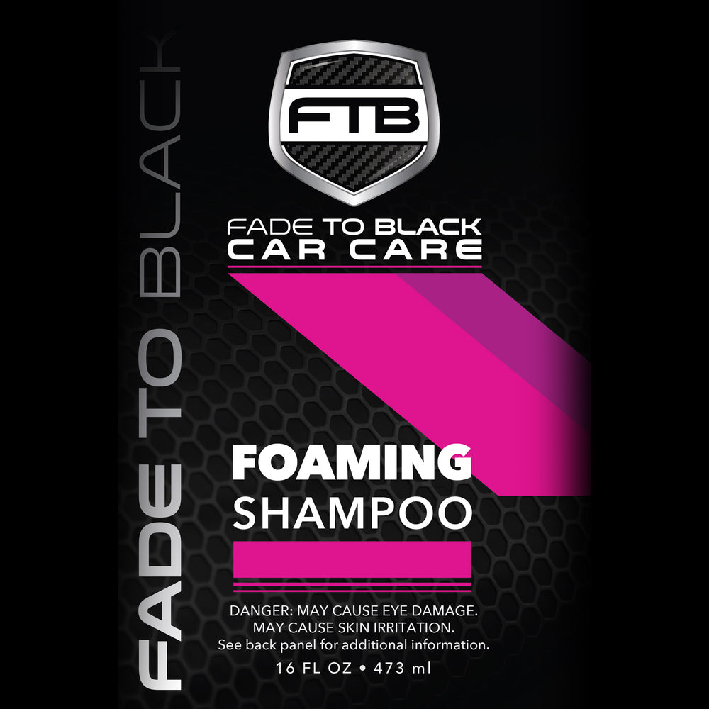 FTB Car Care Foaming Shampoo Label Front