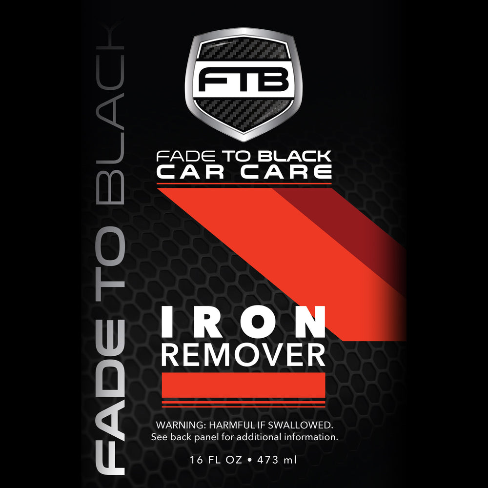FTB Car Care Iron Remover Label Front