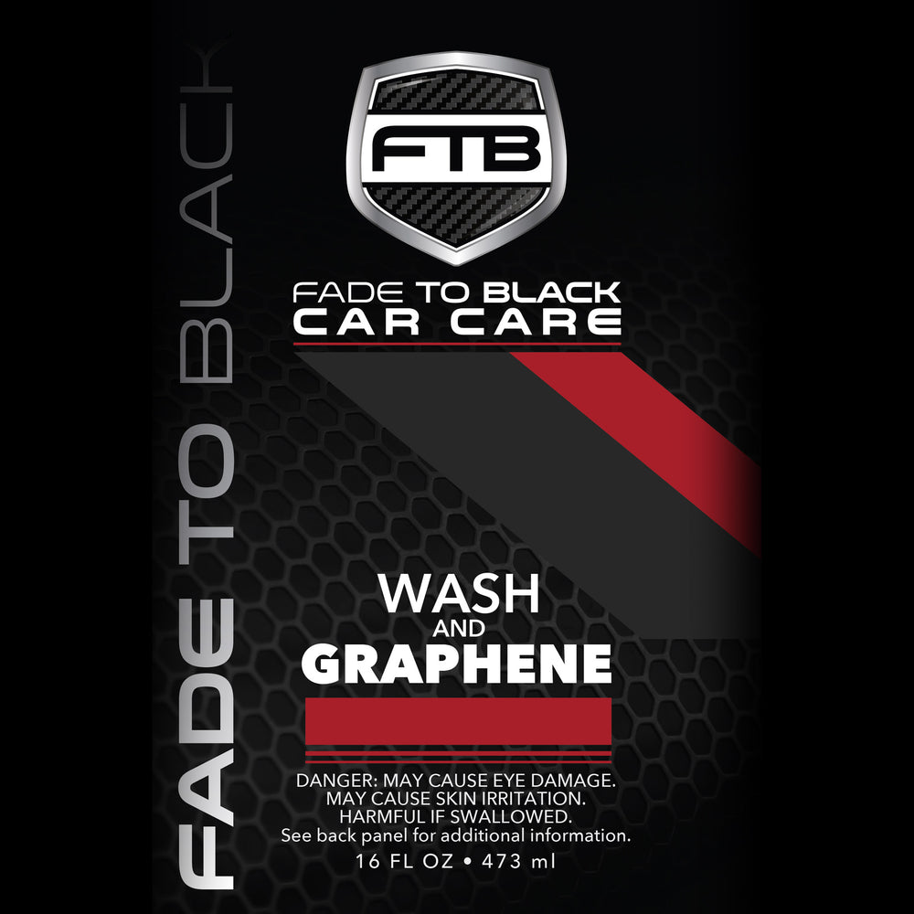 FTB Car Care Wash and Graphene Label Front