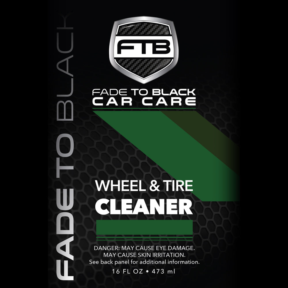 FTB Car Care Wheel & Tire Cleaner Label Front